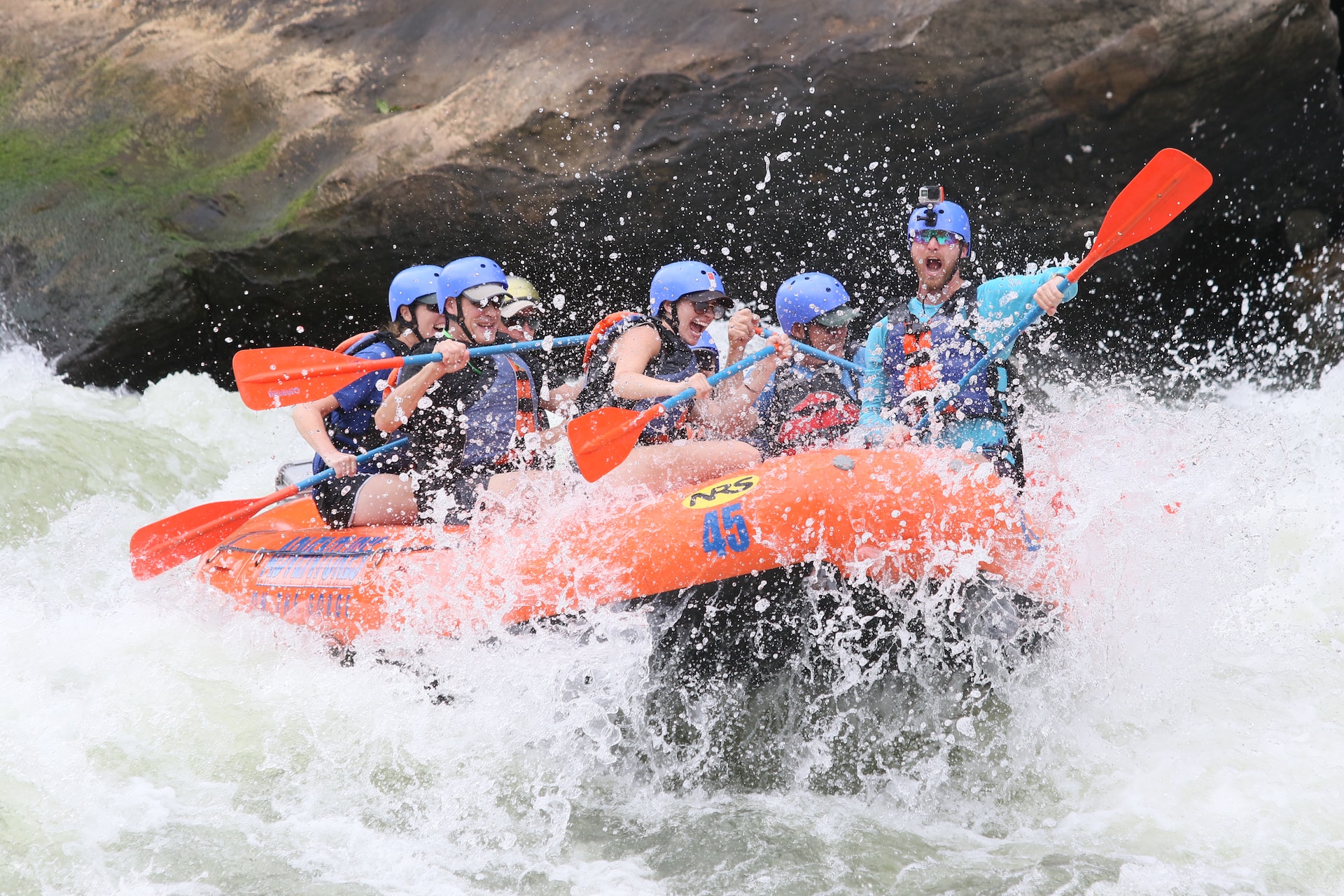 White Water Rafting and Lunch With Monkey Forest